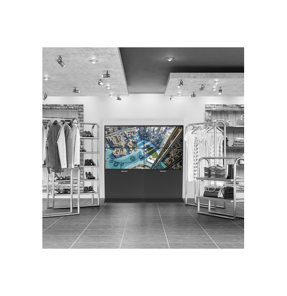 HIKVISION DSCW2X2LUY55 DS-CW2X2LUY-55 Kit Videowall Comercial 2X2 / Incluye 4 Pantall