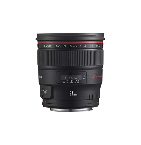 Hanwha Techwin Wisenet SLACE24 SLA-C-E24 Lente Canon 24mm f1.4 / 8K / Auto-Iris / com