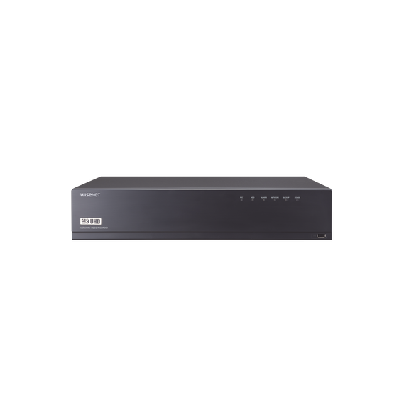 Hanwha Techwin Wisenet XRN1610SA4TB XRN-1610SA-4TB NVR de 16 canales / 12MP / Hasta 4