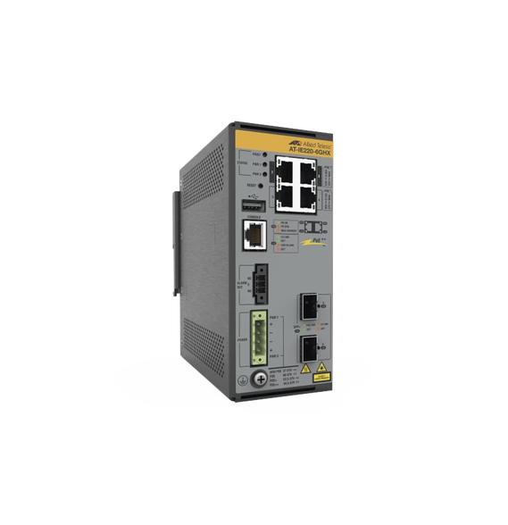 ALLIED TELESIS ATIE2206GHX980 AT-IE220-6GHX-980 Switch Industrial L2+ Puertos 4x 10/1