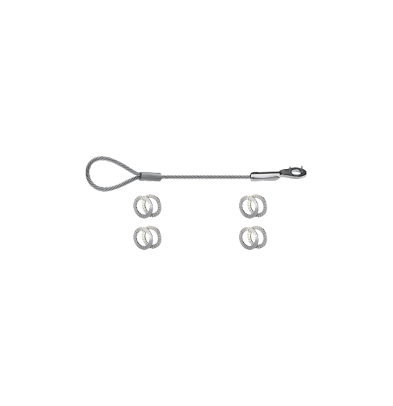 Hanwha Techwin Wisenet HTSDFP HT-SD-FP KIT DE CABLE DE PROTECCION ANTICAIDA PARA PTZ