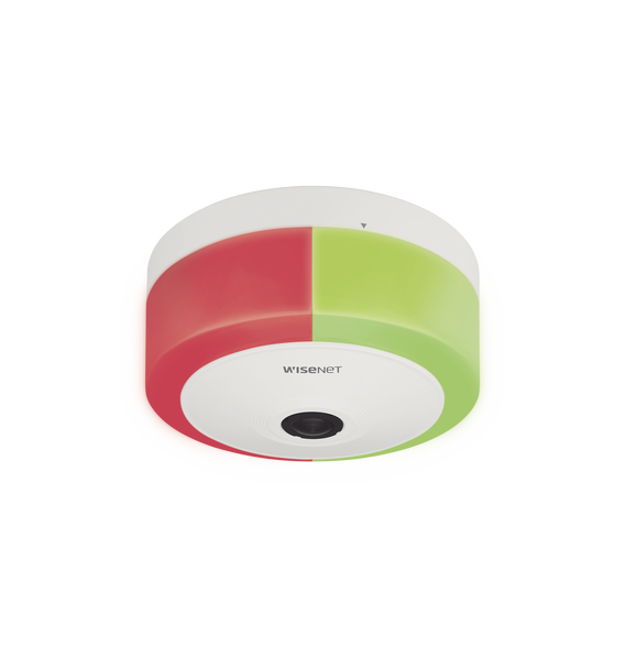 Hanwha Techwin Wisenet TNF9010 TNF-9010 Fisheye IP 12 Megapixel / WDR 120dB / PTZ Dig