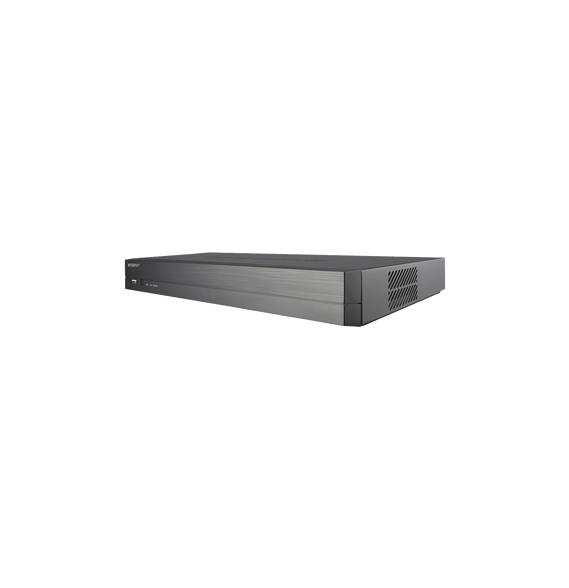 Hanwha Techwin Wisenet XRN410S2TB XRN-410S-2TB NVR 4CH 4 Puertos POE POE+ Incluye HDD