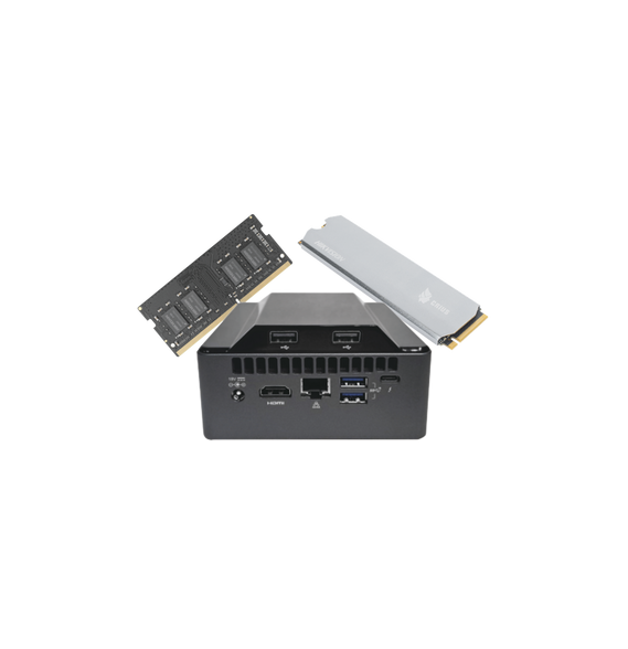 Syscom NUCI74G512G NUCI7-4G-512G Kit Estación de Trabajo Básica / Core i7 / RAM 4GB /
