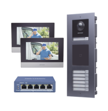 HIKVISION DSKISMULTI7AP DSKIS-MULTI-7AP KIT de Videoportero IP para 7 DEPARTAMENTOS c