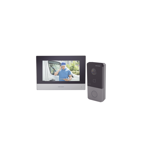 HIKVISION DSKIS603P DS-KIS603-P Kit de Videoportero IP Poe Estandar con llamada a App