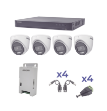 HIKVISION KH1080P4EC KH1080P4EC KIT COLORVU TURBOHD 1080p / DVR 4 Canales / 4 Cámaras