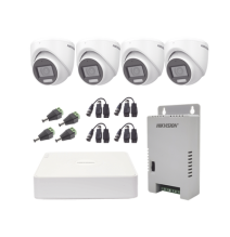 HIKVISION KH1080P4ESFH KH1080P4ESFH KIT TurboHD 1080p / DVR 4 Canales con audio por c