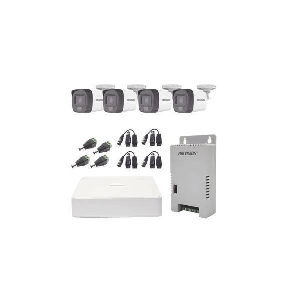 HIKVISION KH1080P4BSFH KH1080P4BSFH Kit TURBOHD 1080p / DVR 4 Canales / 4 Cámaras con