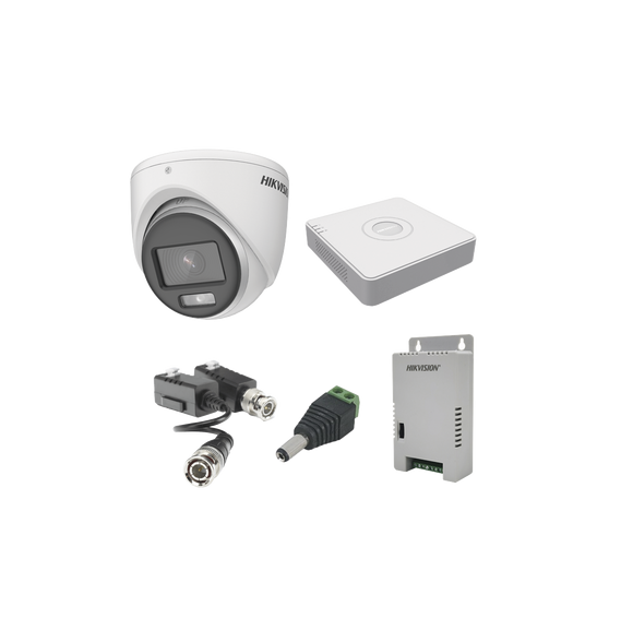 HIKVISION KH1080PL4EC KH1080PL4EC KIT COLORVU TURBOHD 1080pLite / DVR 4 Canales / 4 C
