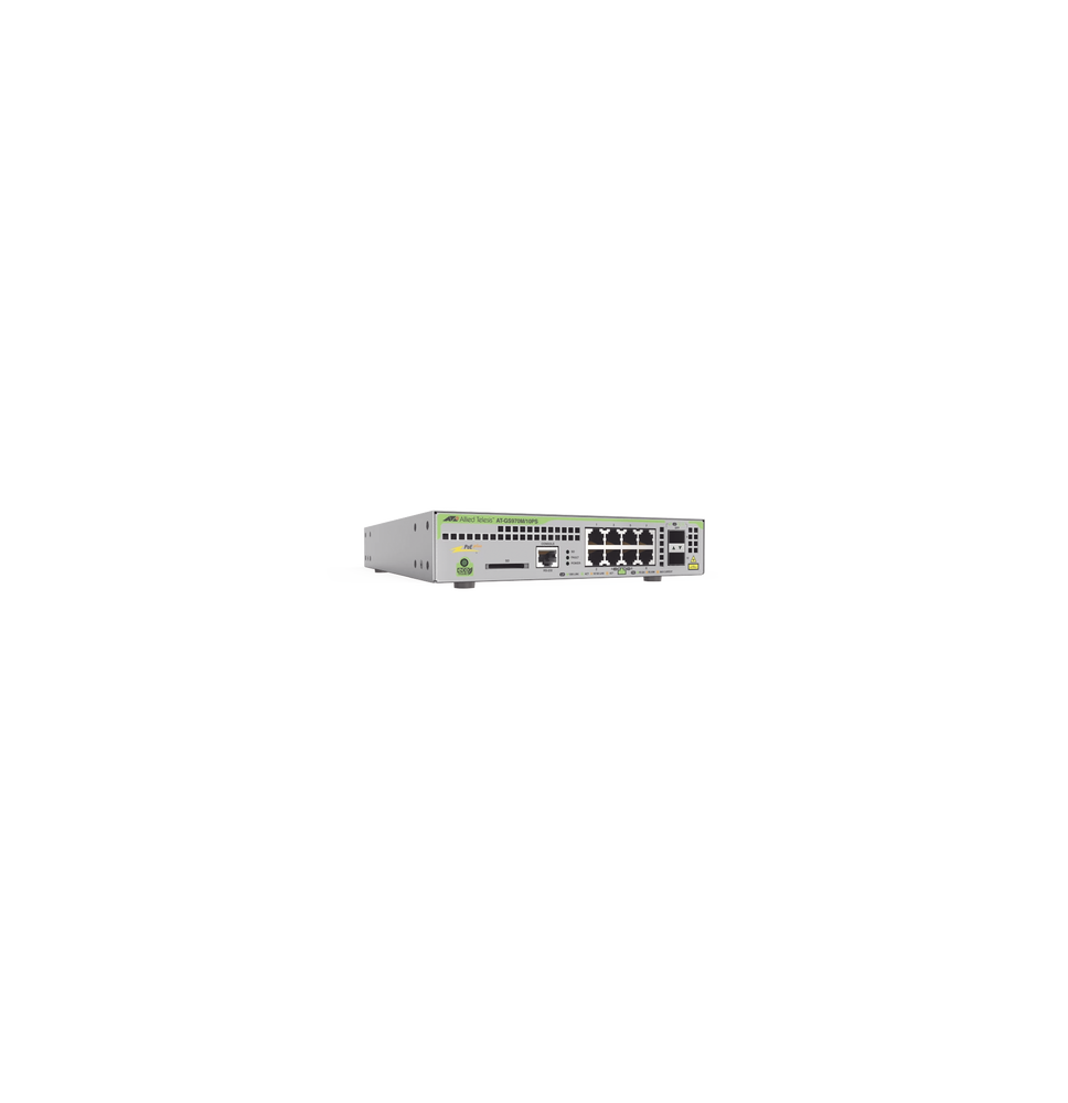 ALLIED TELESIS ATGS970M10PSR10 AT-GS970M/10PS-R-10 Switch PoE+ Administrable CentreCO