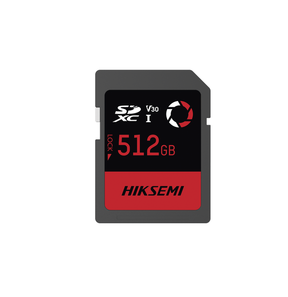 HIKSEMI by HIKVISION HSSDE30512G HS-SD-E30/512G Memoria SD / Clase 10 de 512 GB / Esp