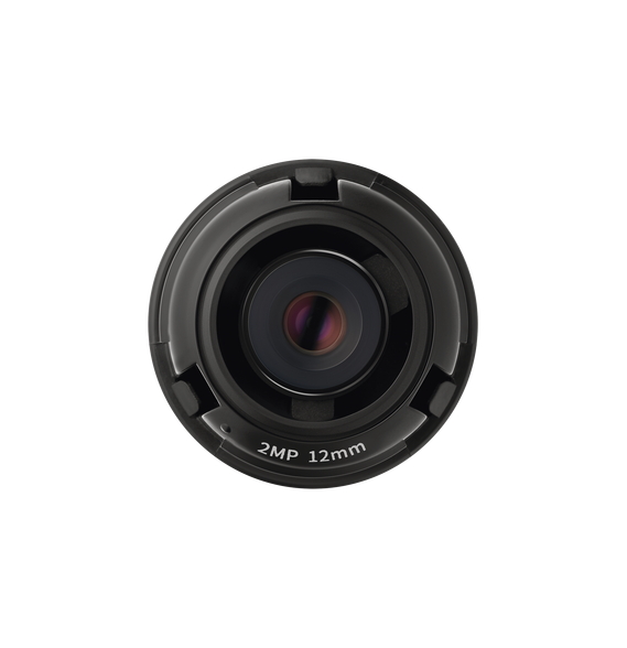 Hanwha Techwin Wisenet SLA2M1200P SLA-2M1200P Lente 2 MP de 12.0 mm para Cámara PNM-9