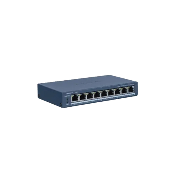 HIKVISION DS3E1309PEIM DS-3E1309P-EI/M Switch PoE+ / Monitoreable / 8 Puertos 100 Mbp