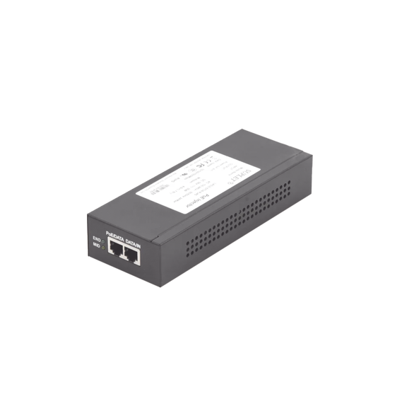 HIKVISION LAS3057CNRJ45 LAS30-57CN-RJ45 Inyector Super Hi-PoE / 56 Vcc / 30 Watts / P