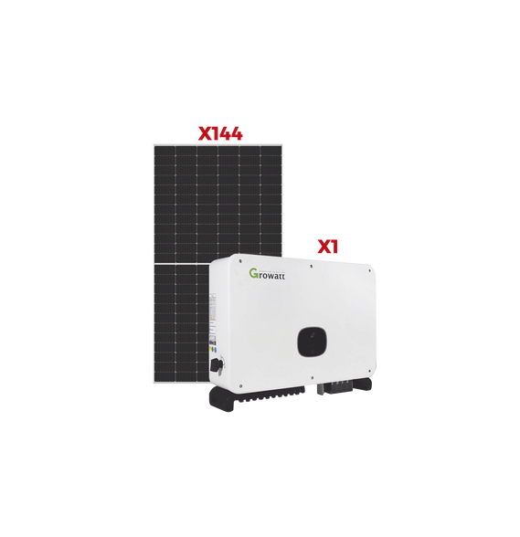 Syscom FREEGROWATT70K FREEGROWATT70K Kit de promocion 1 week 144 Modulos   Inversor 7