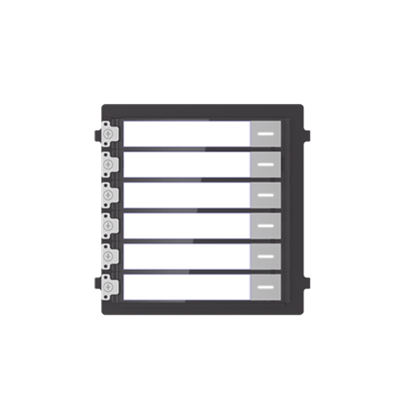 HIKVISION DSKDKK DS-KD-KK Módulo de Botones Para Videoportero Modular / Llamada de un