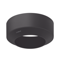 Hanwha Techwin Wisenet SBC160B SBC-160B Cubierta color negro para cámara tipo domo in