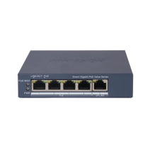 HIKVISION DS3E1505PEIM DS-3E1505P-EI/M Switch Gigabit PoE+ / Administrable / 4 Puerto