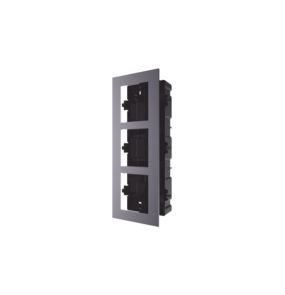 HIKVISION DSKDACF3 DS-KD-ACF3 Base de 3 Espacios para EMPOTRAR Módulos de Videoporter