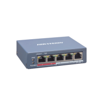 HIKVISION DS3E1105PEIM DS-3E1105P-EI/M Switch Gigabit PoE+ / Monitoreable / 4 Puertos