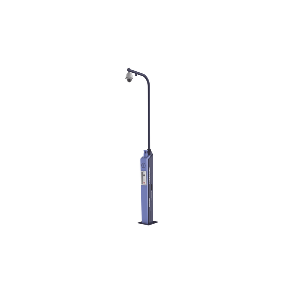 HIKVISION DSPEA3M21H DS-PEA3M-21H Estación de Pánico con Videollamada (Cámara de 2 Me