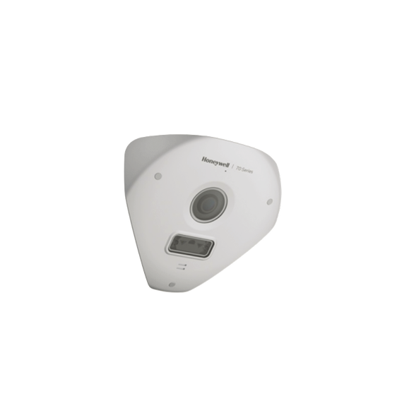 HONEYWELL HC70WC5R3 HC70WC5R3 Fisheye de Esquina IP 5 MP / Lente 2.3 mm / 6 m IR Invi