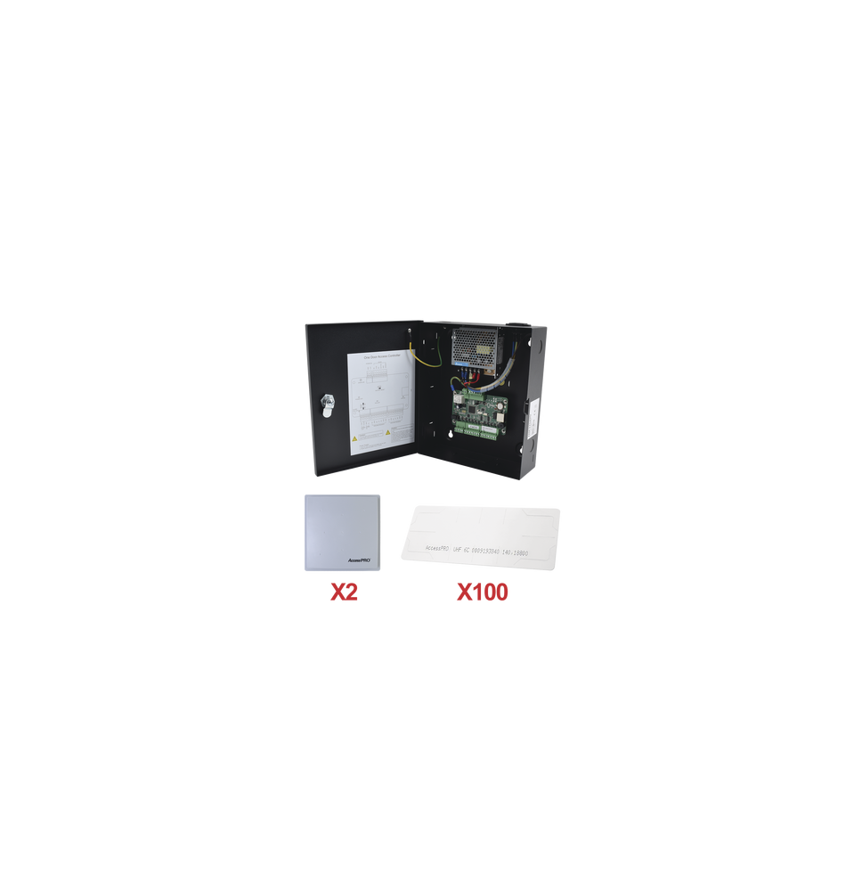 HIKVISION KITUHFSTICKER02 KIT-UHFSTICKER-02 Kit para automatizar 2 ACCESOS VEHICULARE