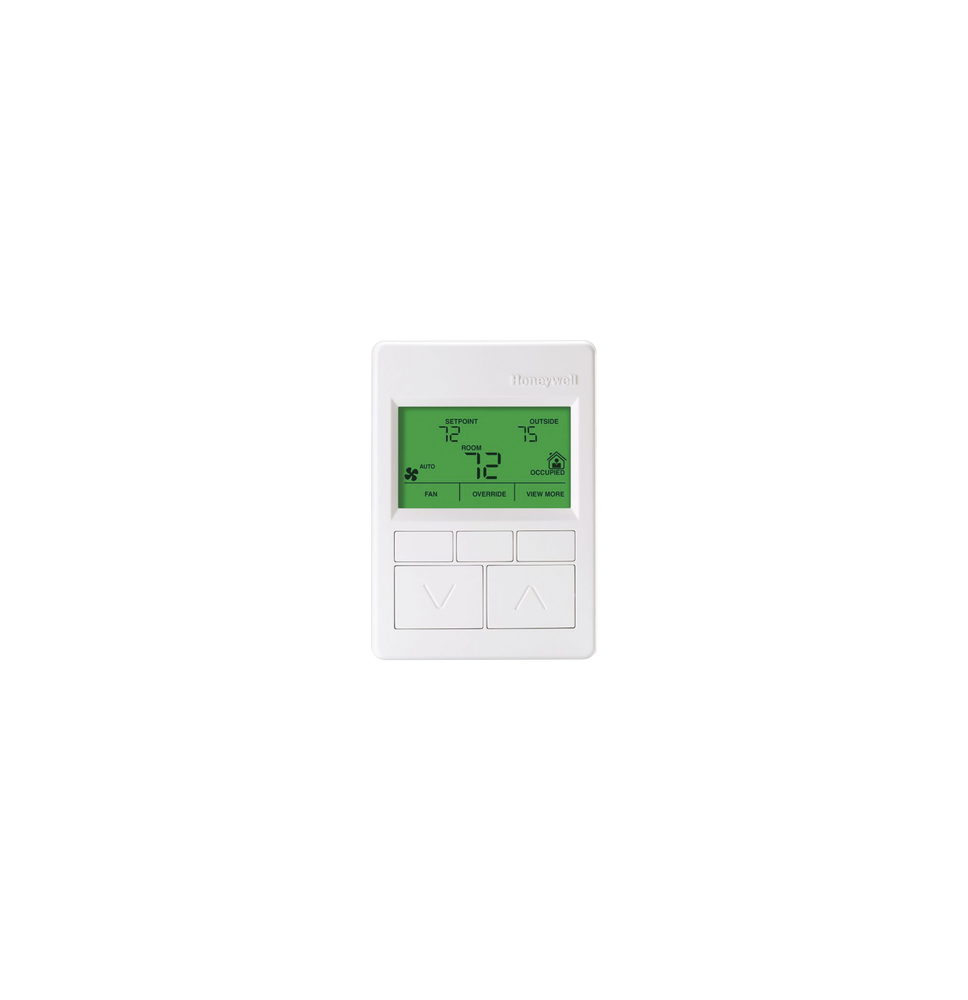 HONEYWELL BMS TR75HU TR75-H/U Sensor de temperatura y humedad para pared ZIO Plus LCD