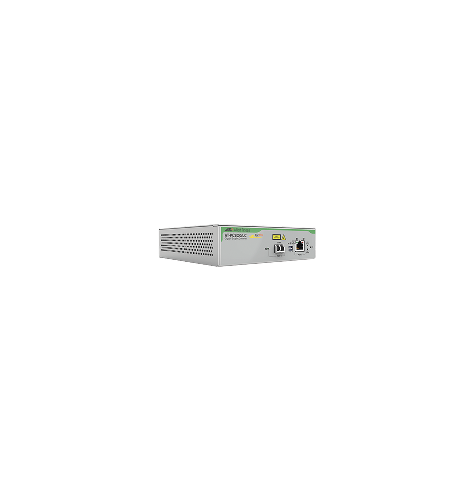 ALLIED TELESIS ATPC2000LC90 AT-PC2000LC-90 Convertidor de medios Gigabit Ethernet PoE