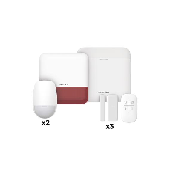 HIKVISION DSPWA48KV2R DS-PWA48-KV2(R) (AX PRO) KIT de Alarma AXP RO / Incluye: 1 Hub
