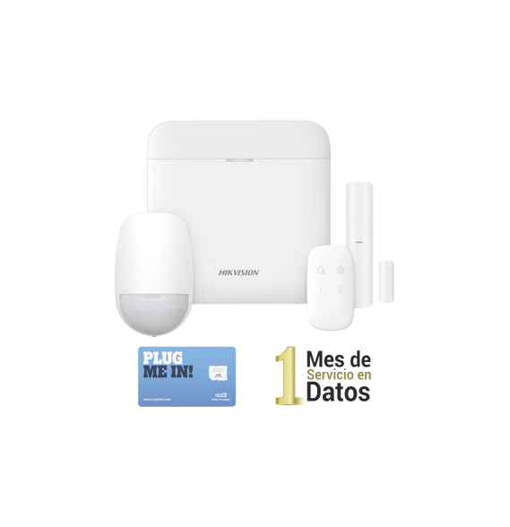 HIKVISION DSPWA48KSD DS-PWA48-KSD (AX PRO) KIT de Alarma AX PRO con GSM (3G/4G) / Inc