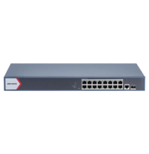 HIKVISION DS3E1518PEI DS-3E1518P-EI Switch Gigabit PoE+ / Administrable / 16 Puertos