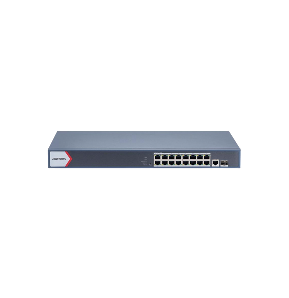 HIKVISION DS3E1518PEI DS-3E1518P-EI Switch Gigabit PoE+ / Administrable / 16 Puertos