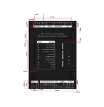 HIKVISION 205400204 205400204 Cuadro de mando para barrera TMG420 entrada de alimenta