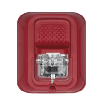 HONEYWELL SPSRLP SPSRLP Sirena estrobo para pared color rojo  sin etiquetas
