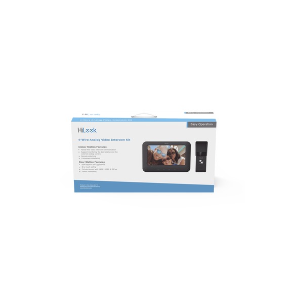 HiLook by HIKVISION VIK13P VI-K13P Kit de Videoportero Analógico con Pantalla LCD a C