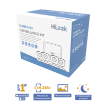 HiLook by HIKVISION KIT7204BPC KIT7204BP(C) KIT TurboHD 720p / DVR 4 canales / 4 Cáma