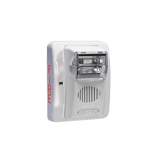 HOCHIKI HES324WW HES3-24WW Estrobo para Montaje en Pared 24 Vcc Color Blanco