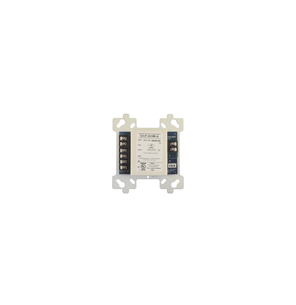 HOCHIKI DCPSOMA DCP-SOM-A Modulo De Salida Supervisado CLASE A Y B (0400-01990)