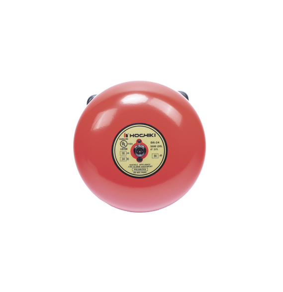 HOCHIKI B624 B6-24 Campana De Alarma De Incendio 6 pulgadas 24 VCD Listado UL (0500-0