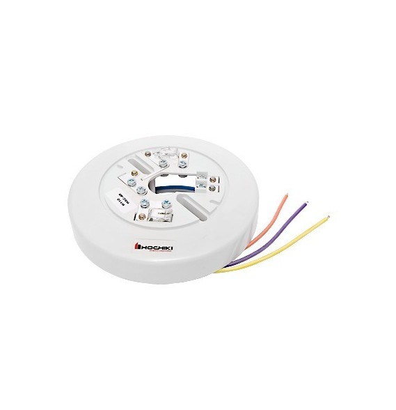 HOCHIKI HSC4R HSC-4R Base Para Detector Convencional Con Relevador 6   4 Hilos 24 Vcd