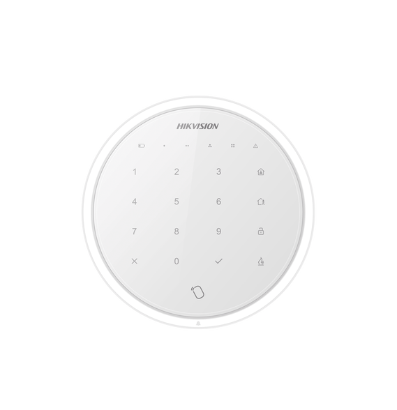 HIKVISION DSPKAWLM433 DS-PKA-WLM433 (AX HUB) Teclado Inalámbrico / Panel Touch / Ahor