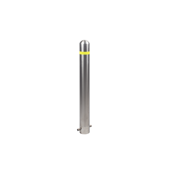 AccessPRO XB900FO XB-900-FO Bolardo Fijo de Acero Inoxidable de 900 mm de Altura