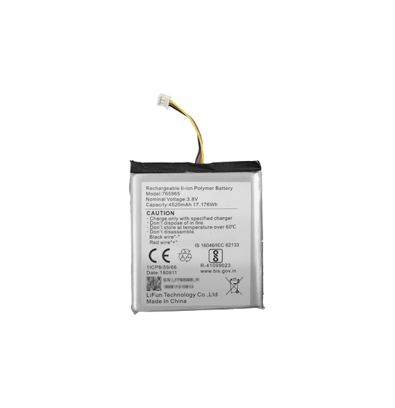 HIKVISION DSPABATTERY DS-PA-BATTERY Batería de Respaldo para Panel de Alarma Hikvisio