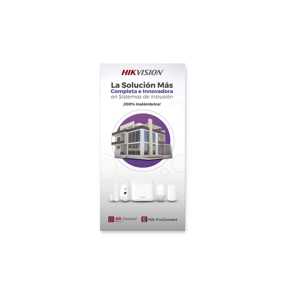 HIKVISION POSTHIKINT23 POSTHIKINT23 Póster HIKVISION Línea Intrusión