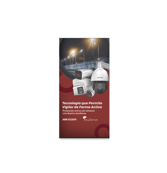 HIKVISION POSTACUSENSE POSTACUSENSE Póster HIKVISION AcuSense