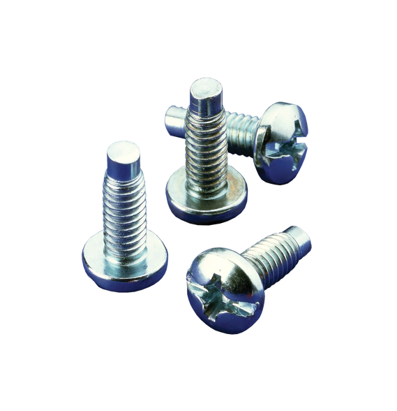 HOFFMAN AS1032B AS1032B Kit de 20 Tornillos  10-32 x 0.75 Para Uso con Rieles de Torn
