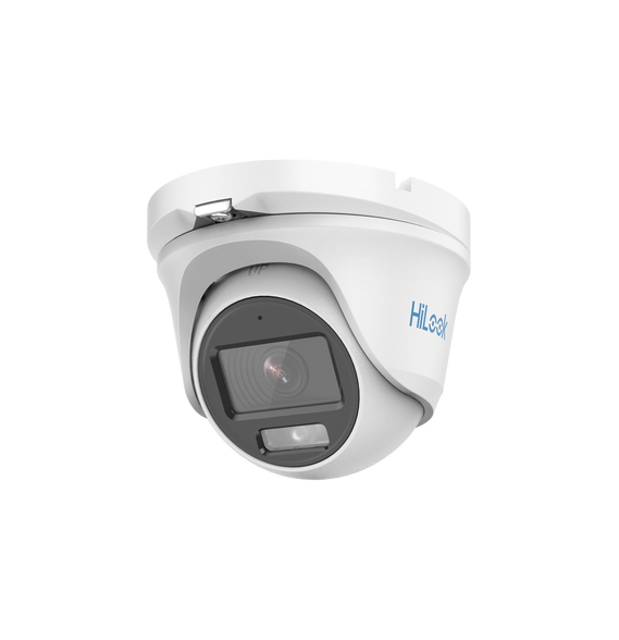 HiLook by HIKVISION THCT129MS THC-T129-MS [ColorVu] Turret TURBOHD 1080p / Imagen a c