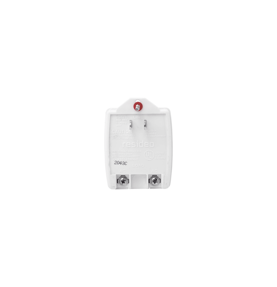 HONEYWELL K10145WH1 K10145WH-1 Transformador de Pared 9 Vca 25 VA.